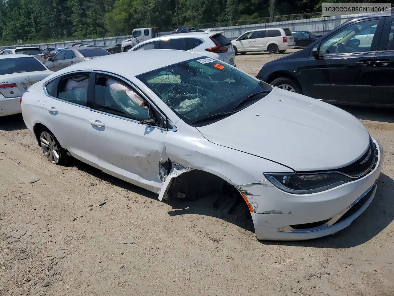 2016 Chrysler 200 VIN: 1C3CCCAB8GN140644 Lot: 59610956