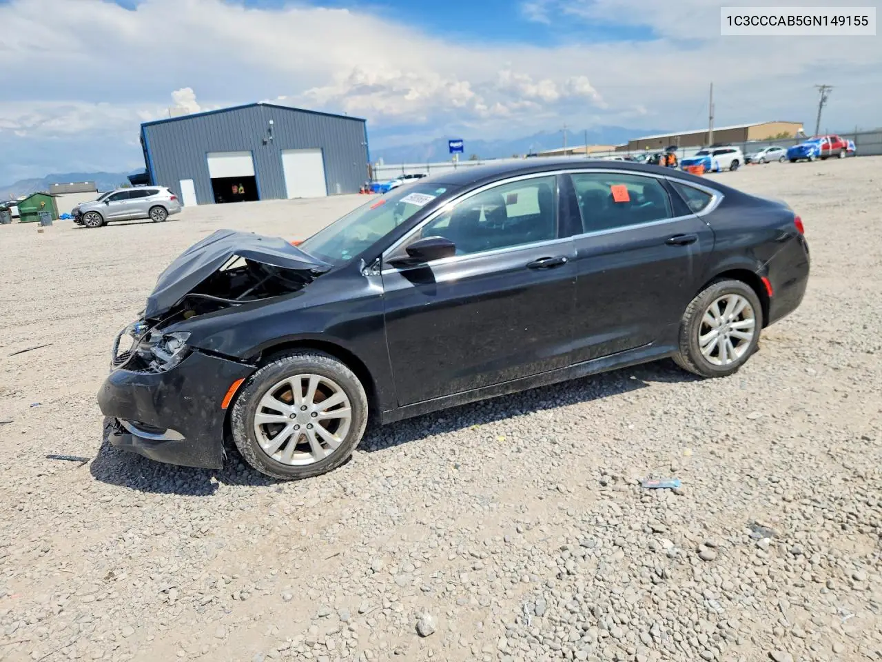2016 Chrysler 200 Limited VIN: 1C3CCCAB5GN149155 Lot: 59809686