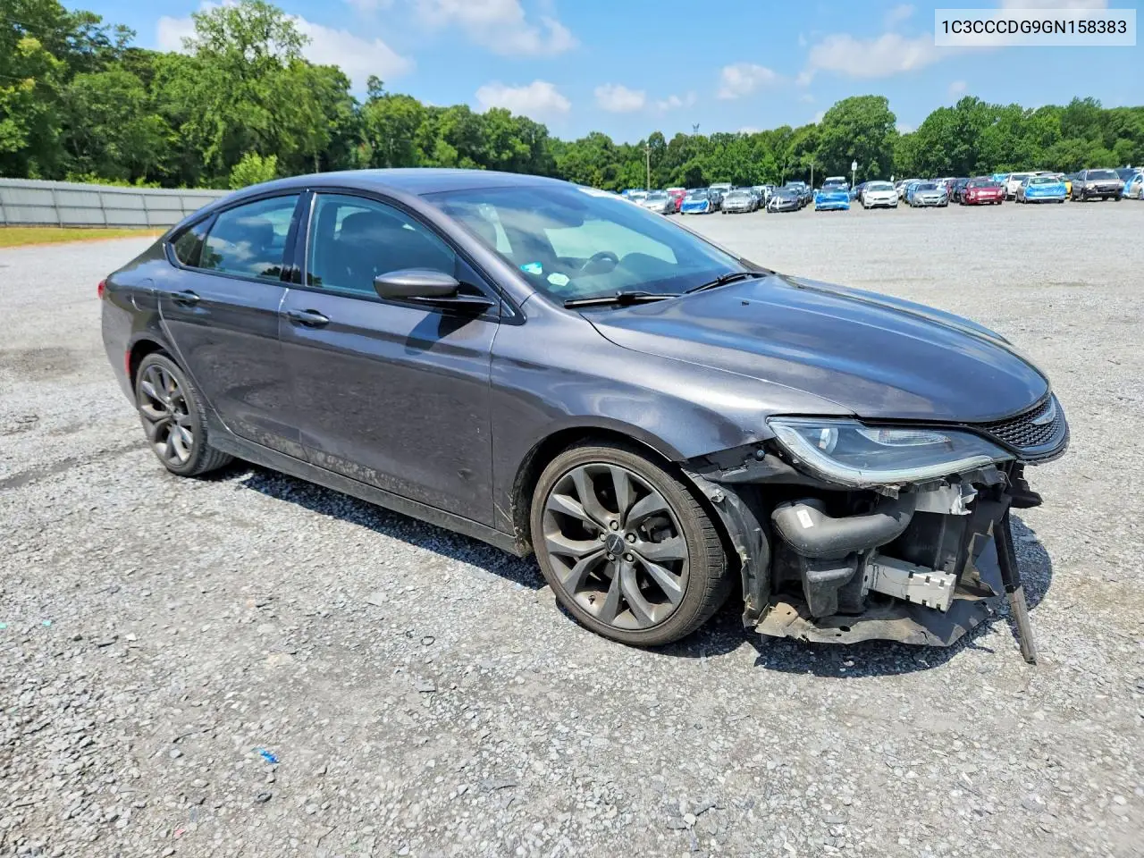 2016 Chrysler 200 S VIN: 1C3CCCDG9GN158383 Lot: 60076906
