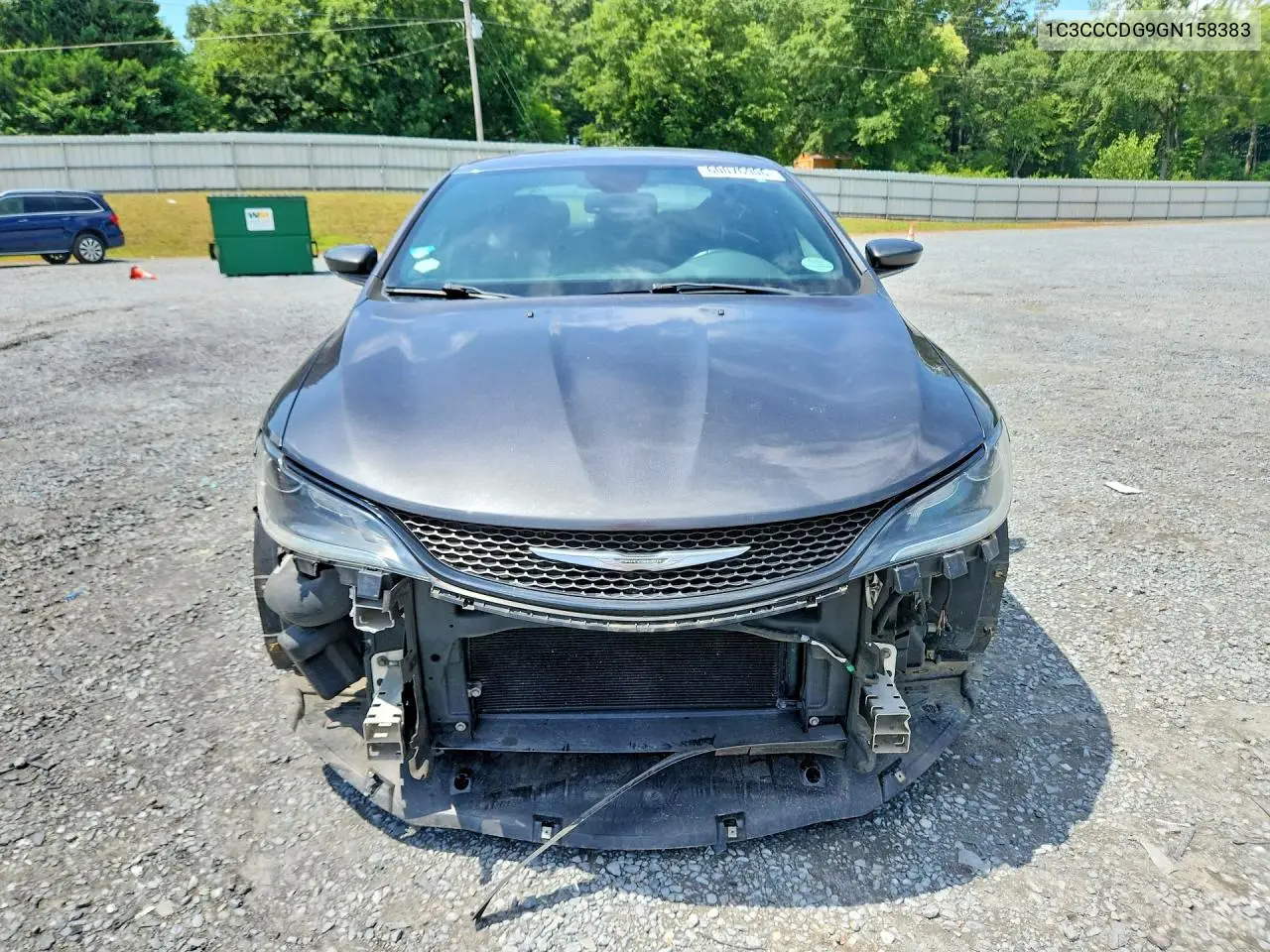 2016 Chrysler 200 S VIN: 1C3CCCDG9GN158383 Lot: 60076906