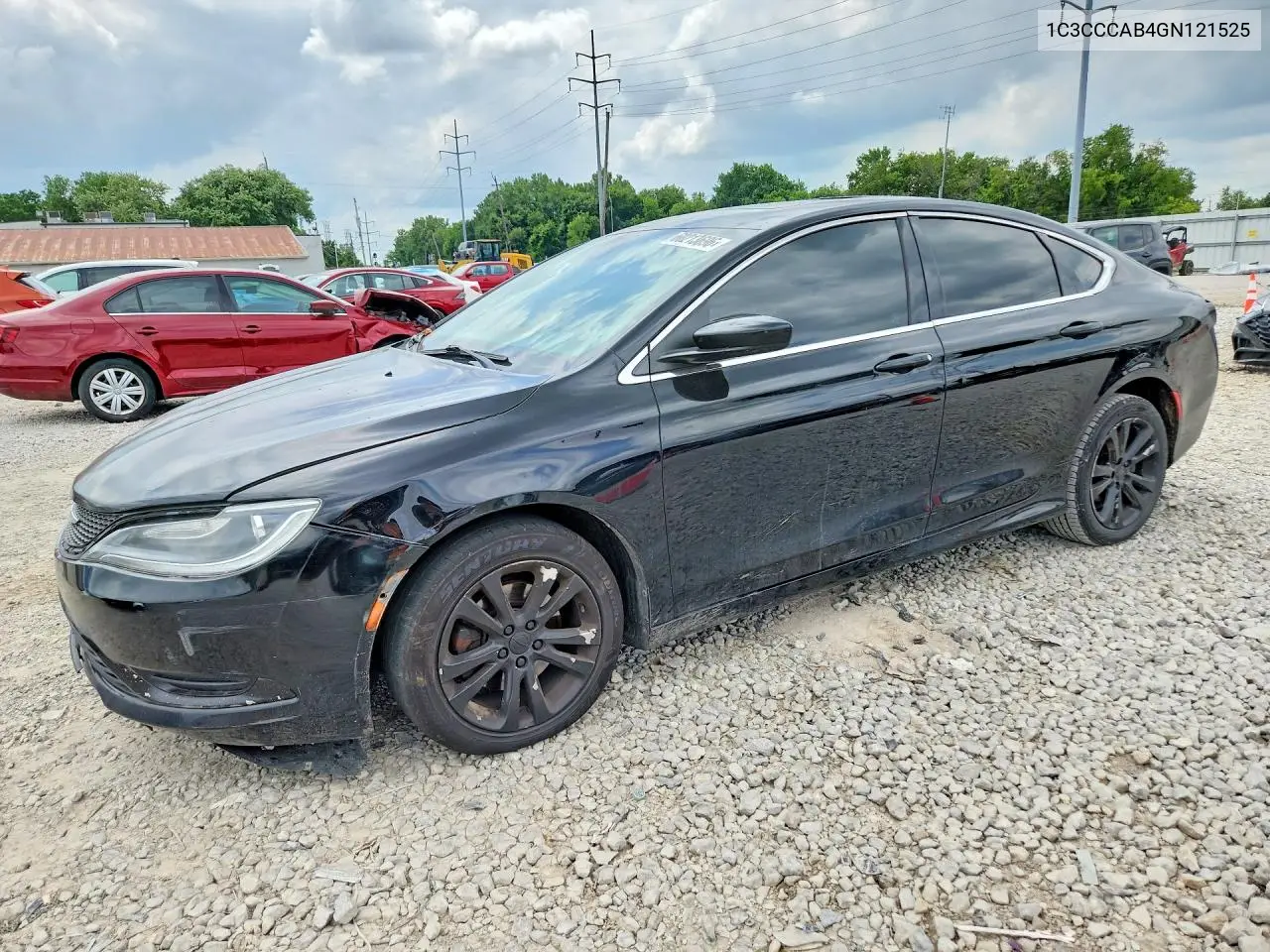2016 Chrysler 200 Limited VIN: 1C3CCCAB4GN121525 Lot: 60213696