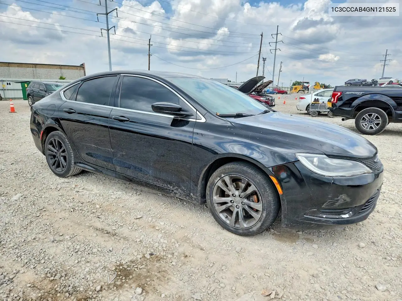 2016 Chrysler 200 Limited VIN: 1C3CCCAB4GN121525 Lot: 60213696