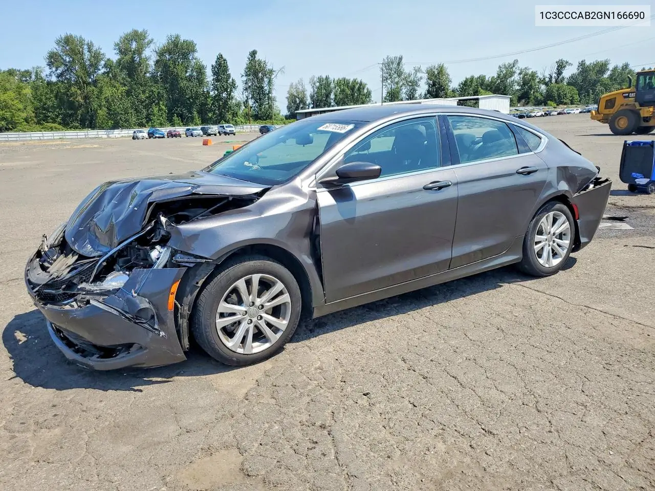 2016 Chrysler 200 Limited VIN: 1C3CCCAB2GN166690 Lot: 60715586