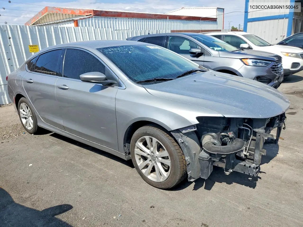 2016 Chrysler 200 Limited VIN: 1C3CCCAB3GN150045 Lot: 61059836
