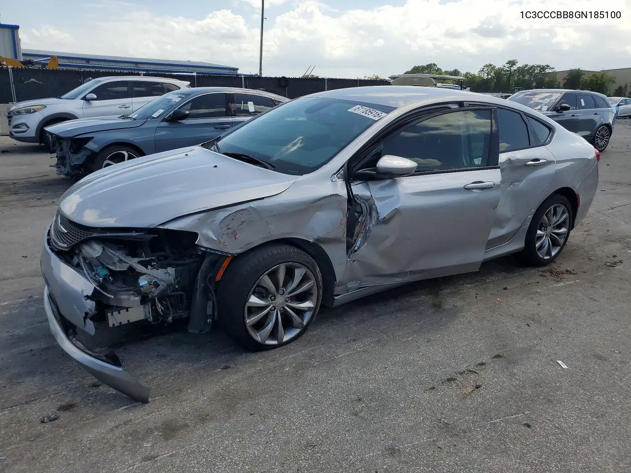 2016 Chrysler 200 S VIN: 1C3CCCBB8GN185100 Lot: 61185916
