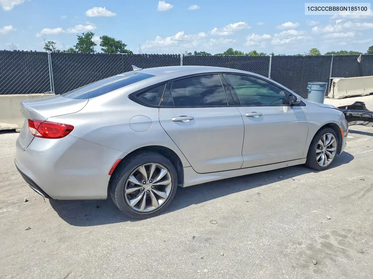 2016 Chrysler 200 S VIN: 1C3CCCBB8GN185100 Lot: 61185916