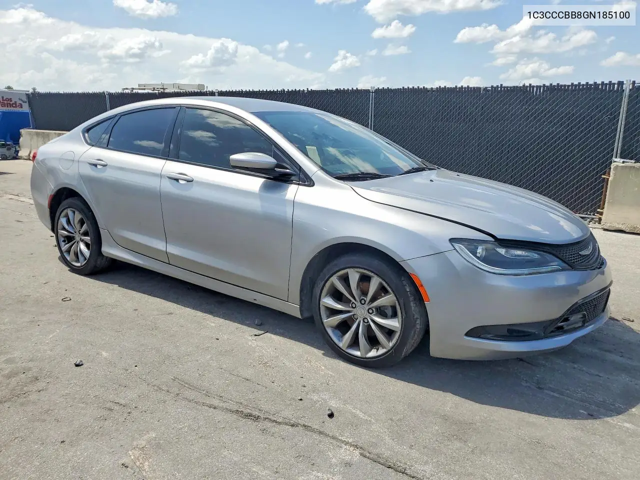2016 Chrysler 200 S VIN: 1C3CCCBB8GN185100 Lot: 61185916