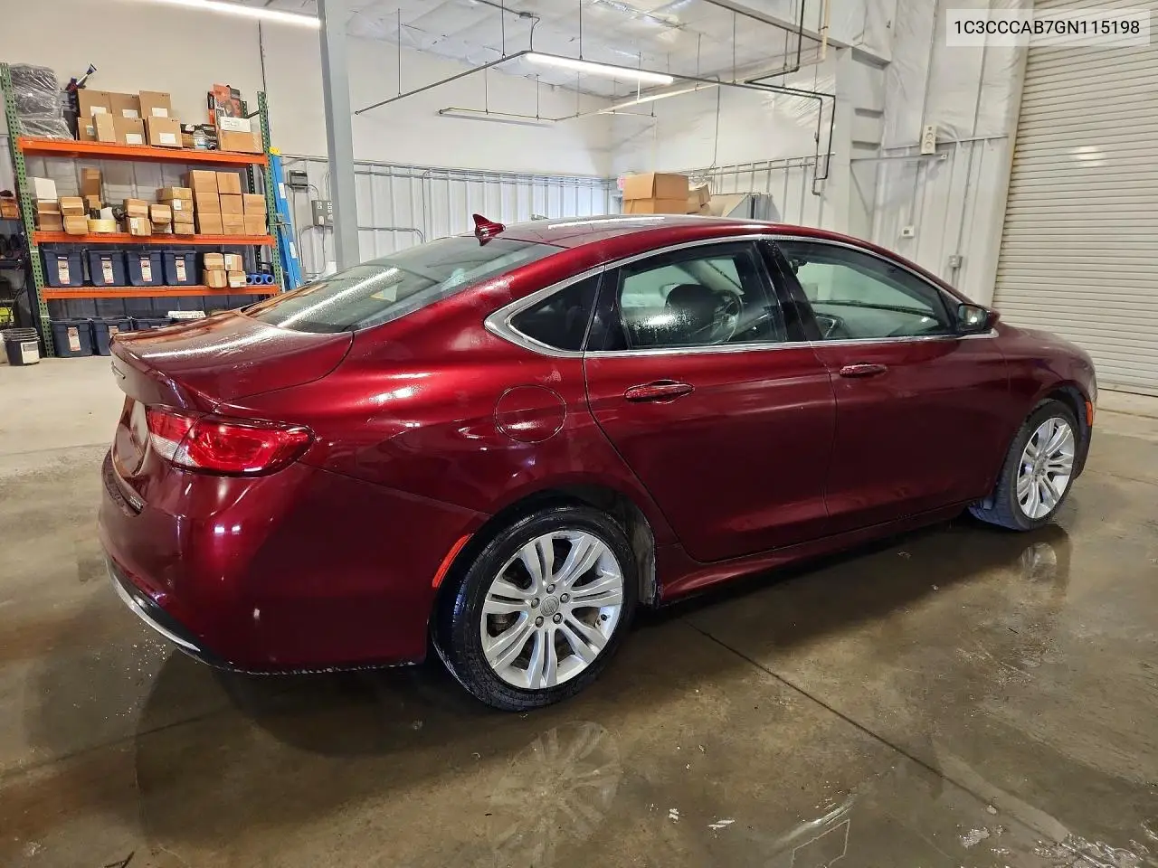 2016 Chrysler 200 Limited VIN: 1C3CCCAB7GN115198 Lot: 61293546