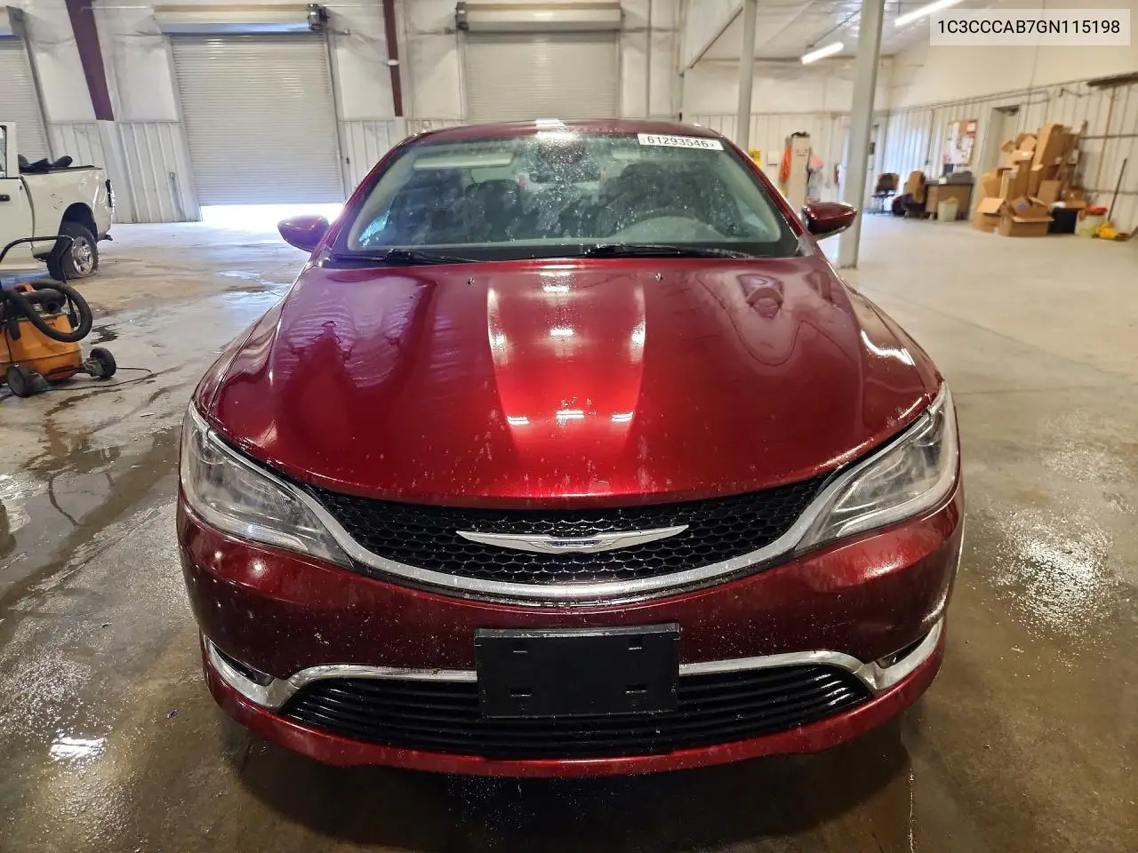 2016 Chrysler 200 Limited VIN: 1C3CCCAB7GN115198 Lot: 61293546