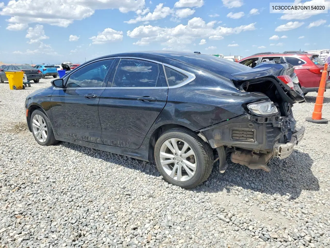 2016 Chrysler 200 Limited VIN: 1C3CCCAB7GN154020 Lot: 61384356