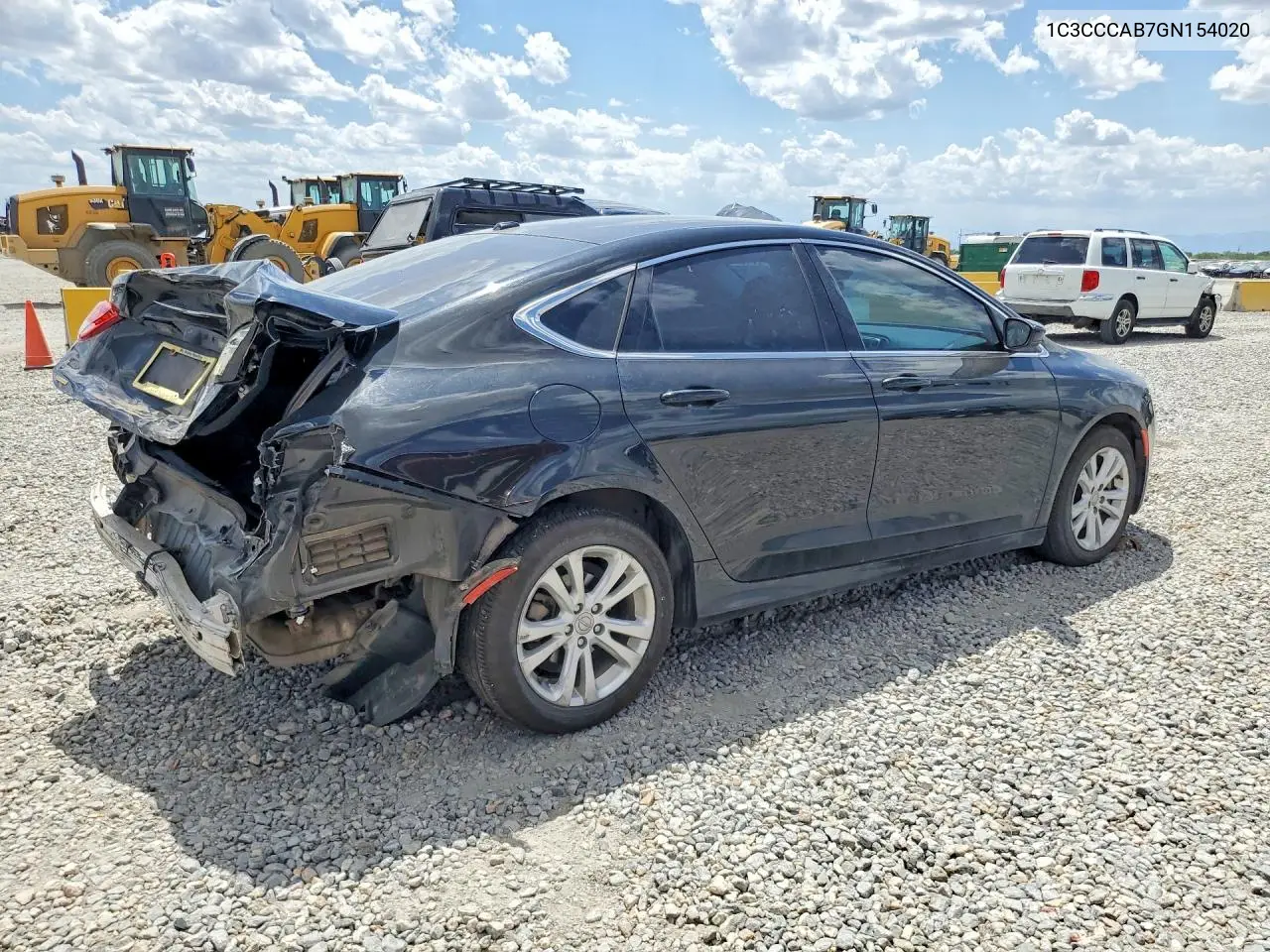 2016 Chrysler 200 Limited VIN: 1C3CCCAB7GN154020 Lot: 61384356