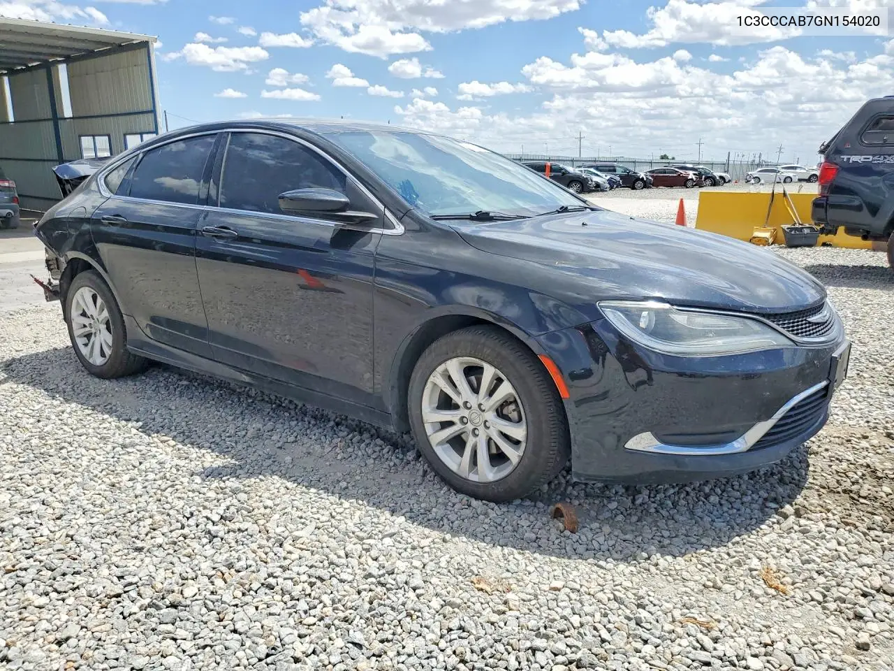 2016 Chrysler 200 Limited VIN: 1C3CCCAB7GN154020 Lot: 61384356