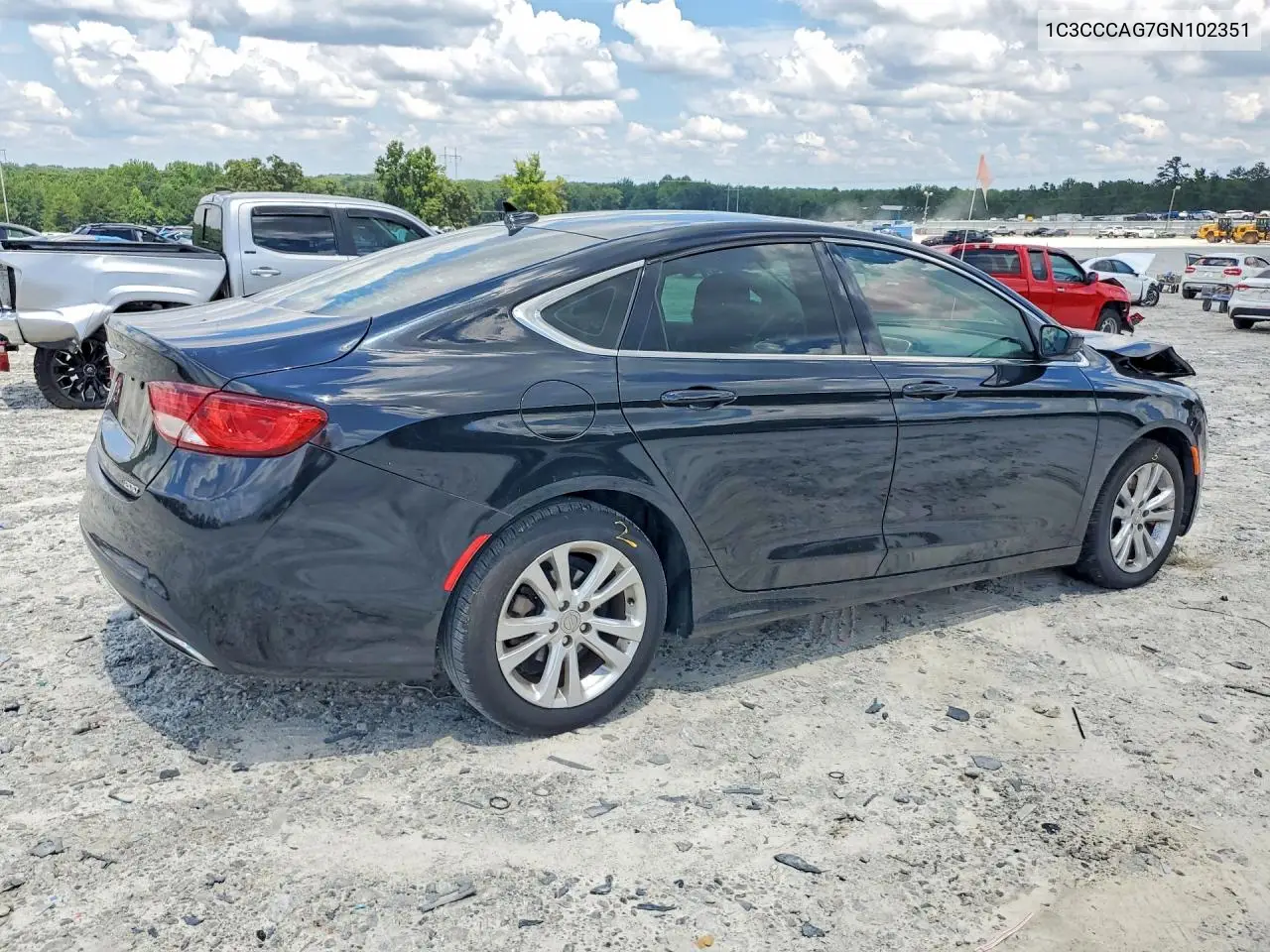 2016 Chrysler 200 Limited VIN: 1C3CCCAG7GN102351 Lot: 61505166