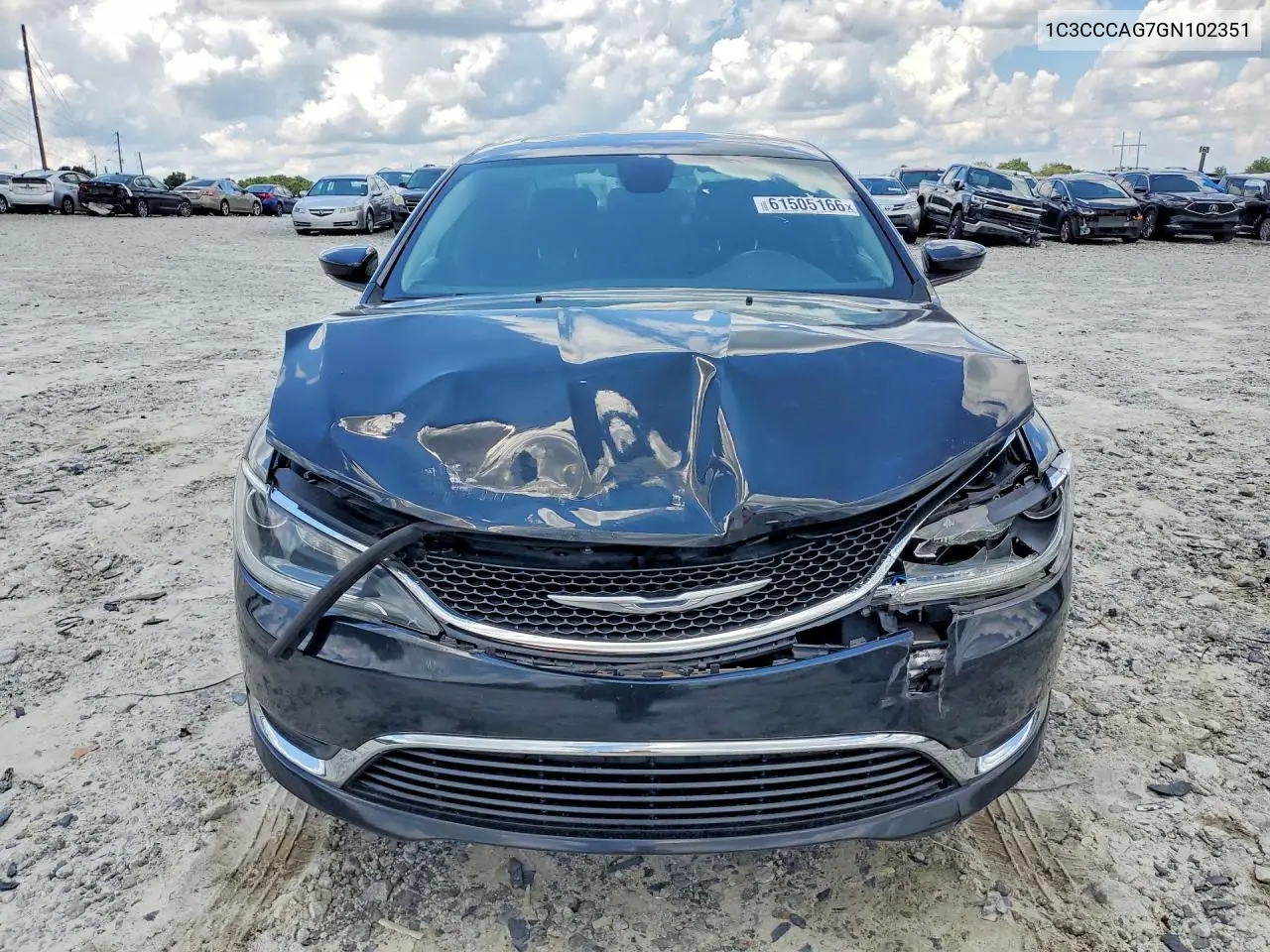 2016 Chrysler 200 Limited VIN: 1C3CCCAG7GN102351 Lot: 61505166
