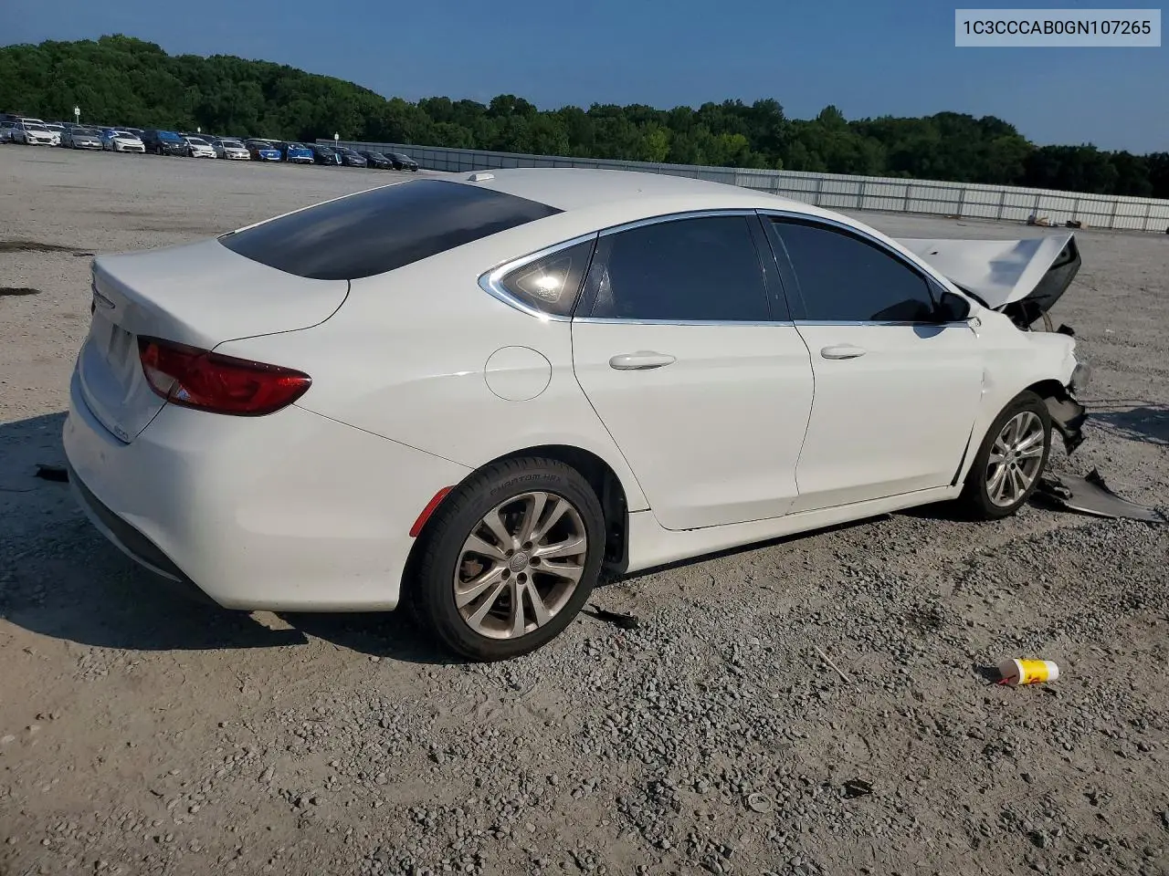 2016 Chrysler 200 Limited VIN: 1C3CCCAB0GN107265 Lot: 61547796
