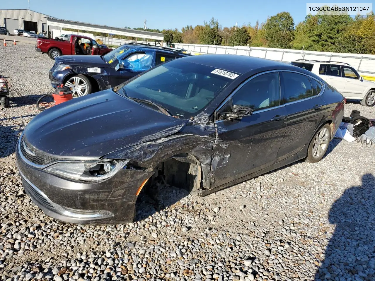 1C3CCCAB5GN121047 2016 Chrysler 200 Limited