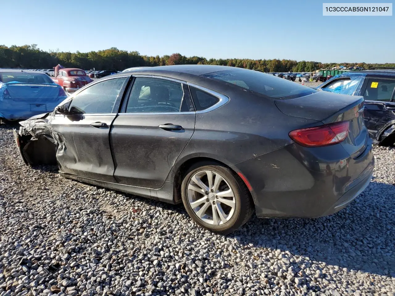 1C3CCCAB5GN121047 2016 Chrysler 200 Limited