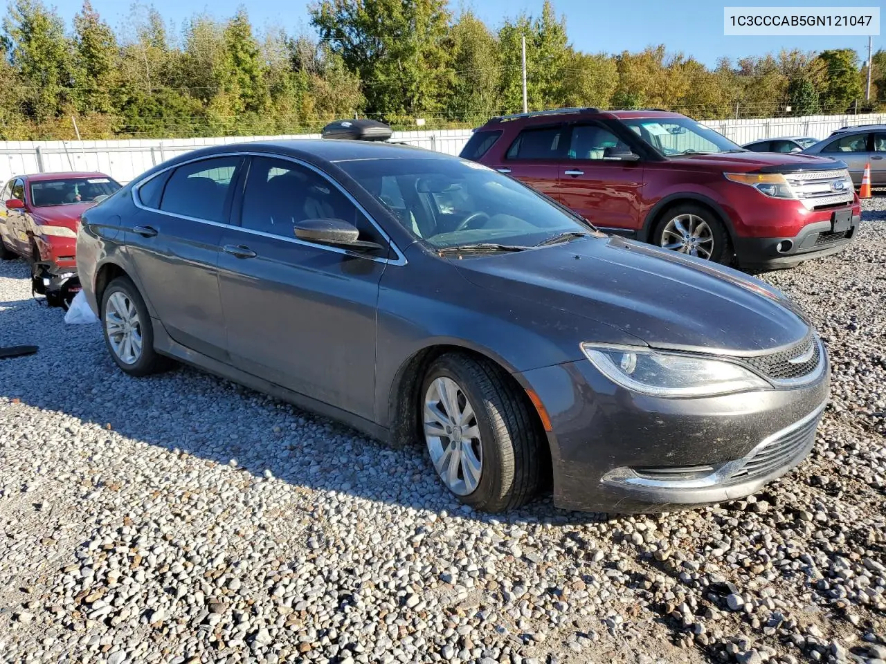 1C3CCCAB5GN121047 2016 Chrysler 200 Limited