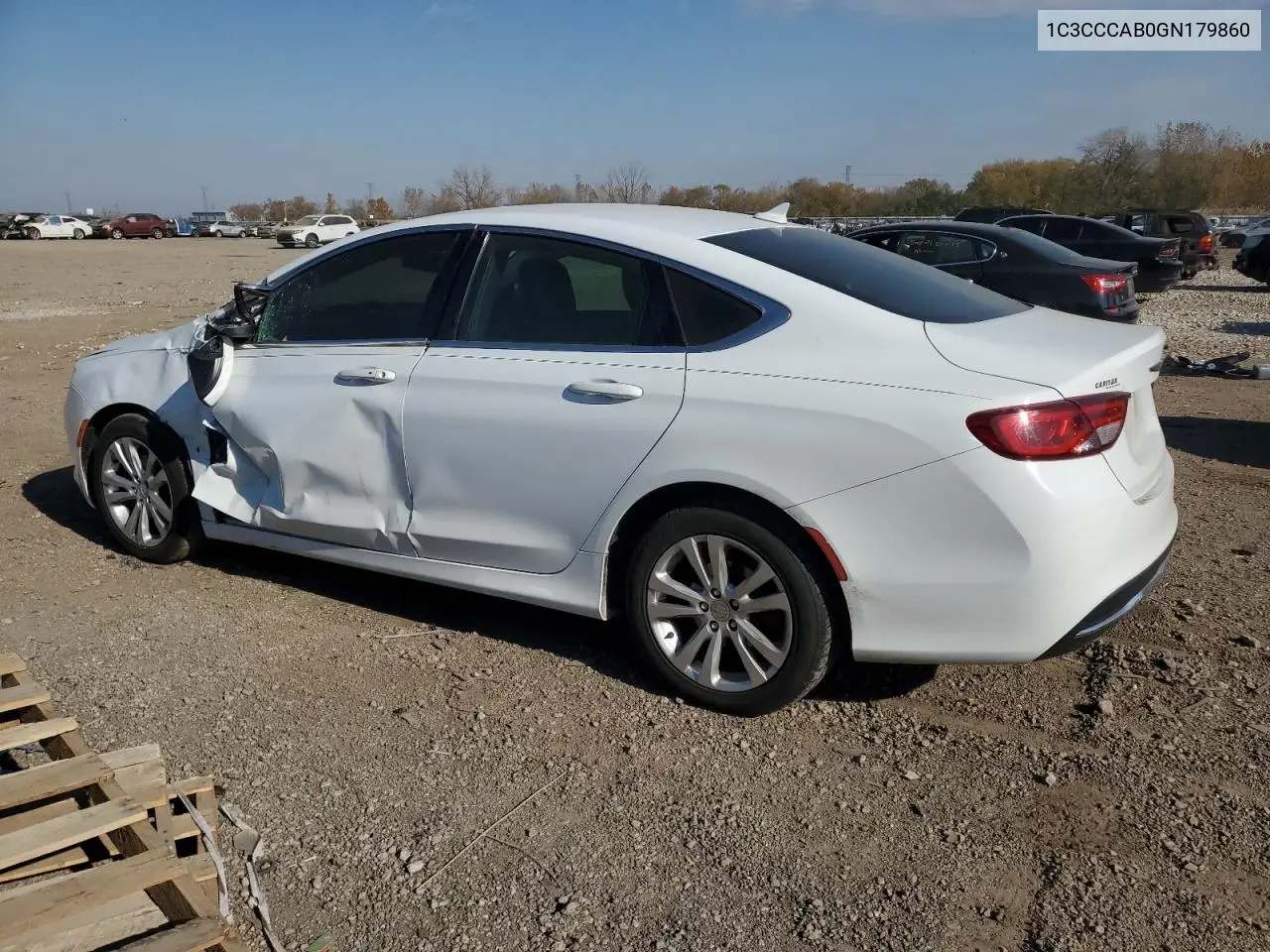 1C3CCCAB0GN179860 2016 Chrysler 200 Limited