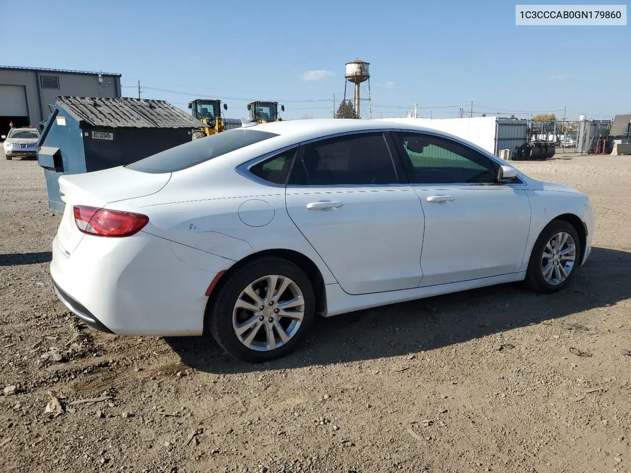 1C3CCCAB0GN179860 2016 Chrysler 200 Limited