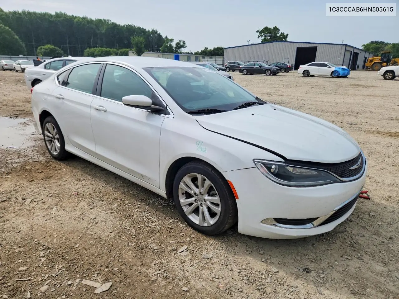 2017 Chrysler 200 Limited VIN: 1C3CCCAB6HN505615 Lot: 59942686