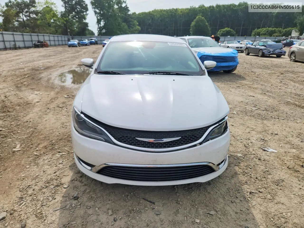 2017 Chrysler 200 Limited VIN: 1C3CCCAB6HN505615 Lot: 59942686