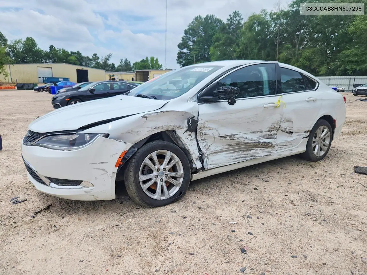 2017 Chrysler 200 Limited VIN: 1C3CCCAB8HN507298 Lot: 61112116