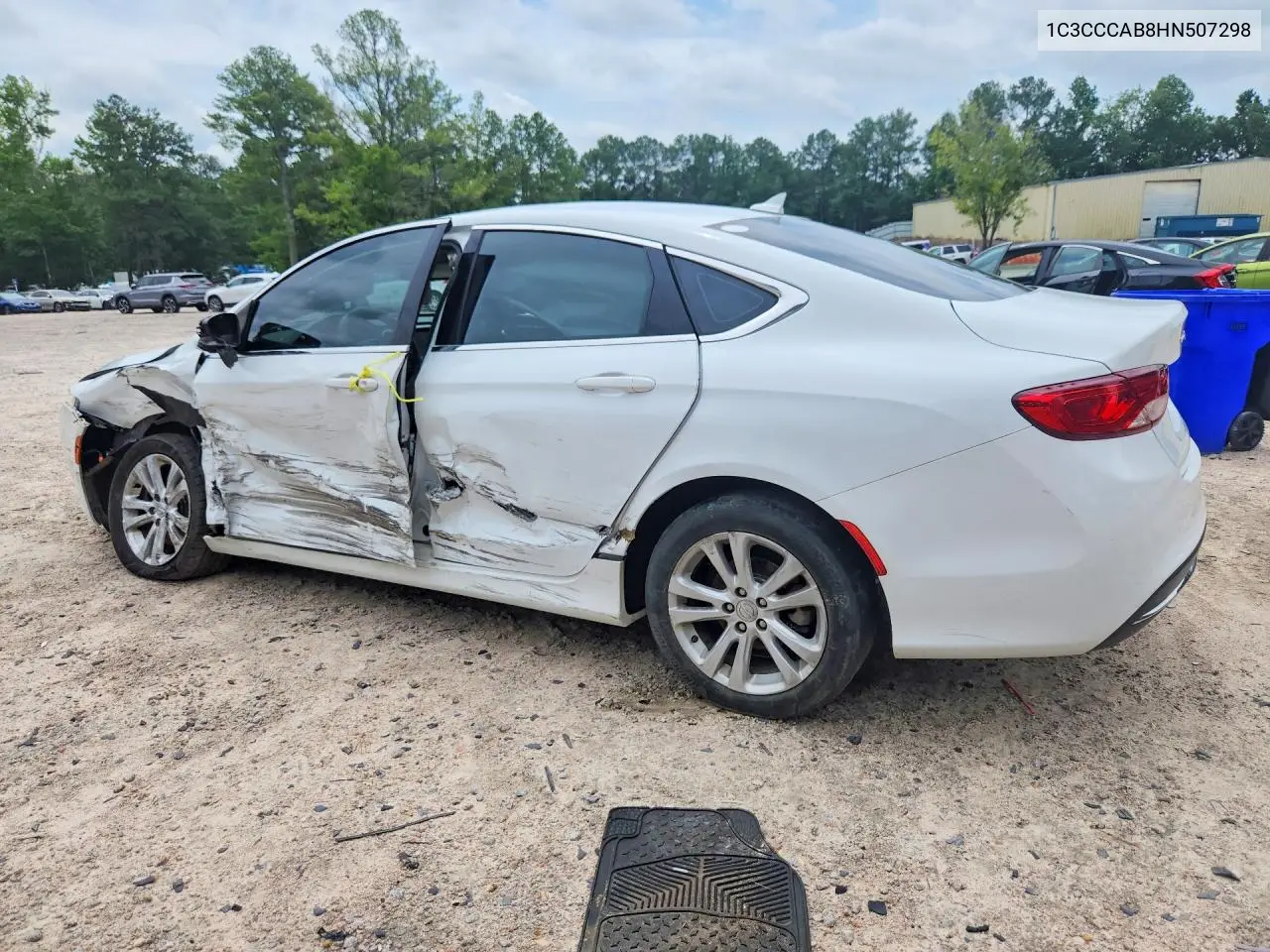 2017 Chrysler 200 Limited VIN: 1C3CCCAB8HN507298 Lot: 61112116