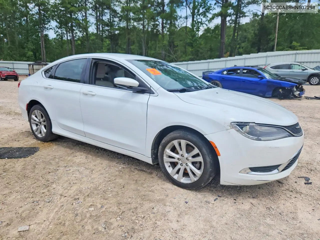 2017 Chrysler 200 Limited VIN: 1C3CCCAB8HN507298 Lot: 61112116