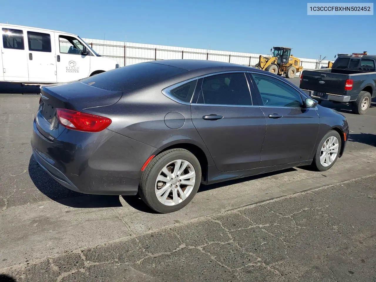 2017 Chrysler 200 Lx VIN: 1C3CCCFBXHN502452 Lot: 61328436