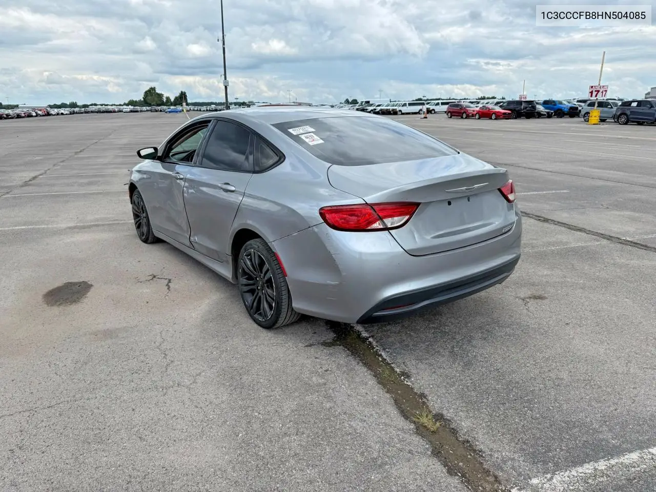2017 Chrysler 200 Lx VIN: 1C3CCCFB8HN504085 Lot: 62357326