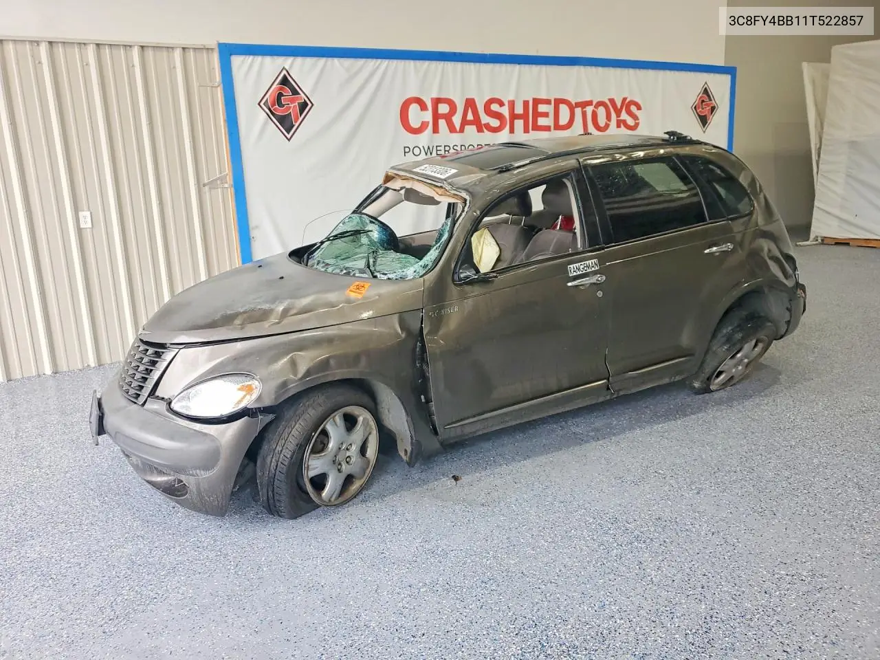 2001 Chrysler Pt Cruiser VIN: 3C8FY4BB11T522857 Lot: 52313306