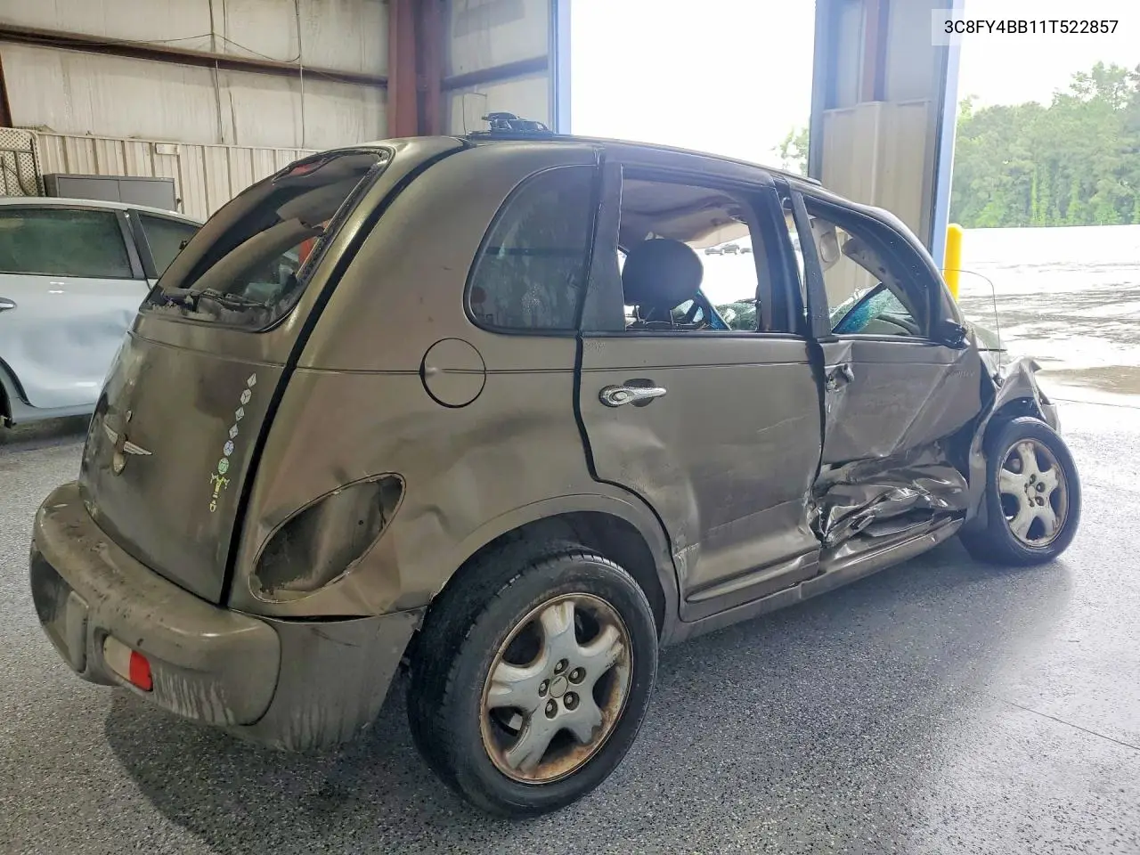 2001 Chrysler Pt Cruiser VIN: 3C8FY4BB11T522857 Lot: 52313306