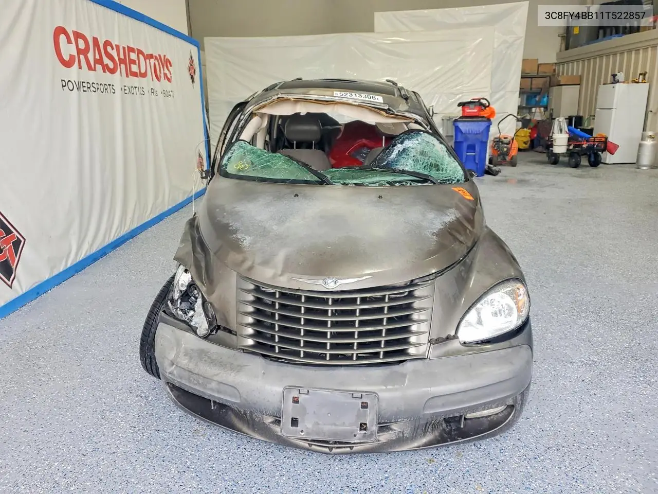 2001 Chrysler Pt Cruiser VIN: 3C8FY4BB11T522857 Lot: 52313306