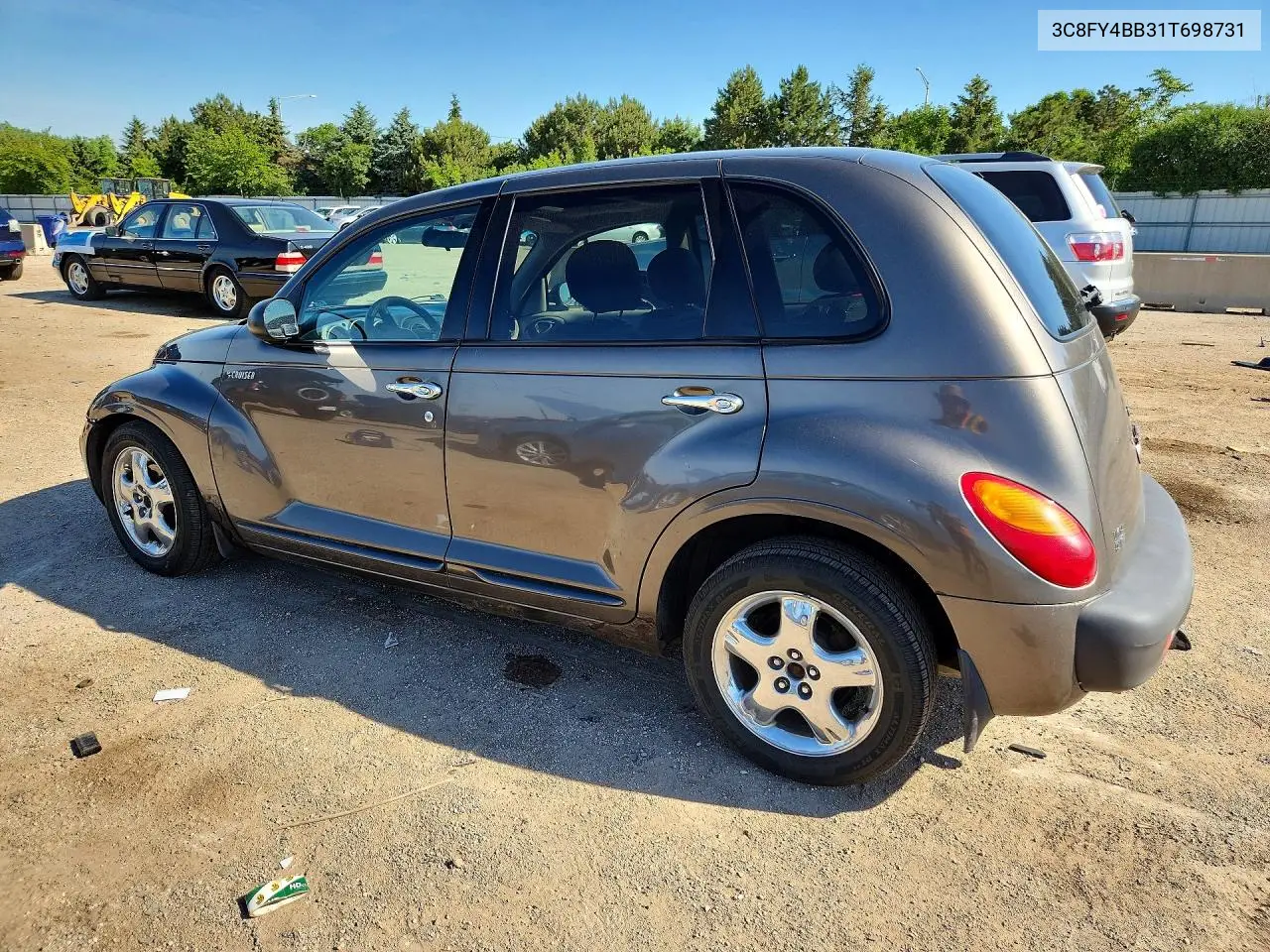 2001 Chrysler Pt Cruiser VIN: 3C8FY4BB31T698731 Lot: 55550416