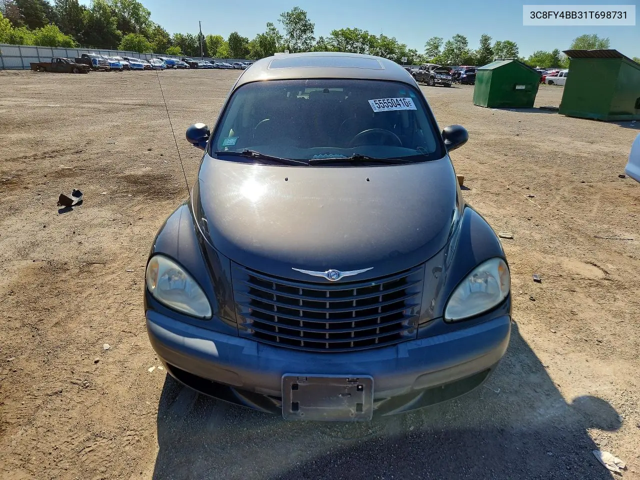 2001 Chrysler Pt Cruiser VIN: 3C8FY4BB31T698731 Lot: 55550416