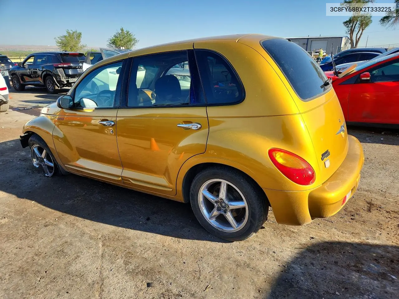 2002 Chrysler Pt Cruiser Limited VIN: 3C8FY68BX2T333225 Lot: 52259616