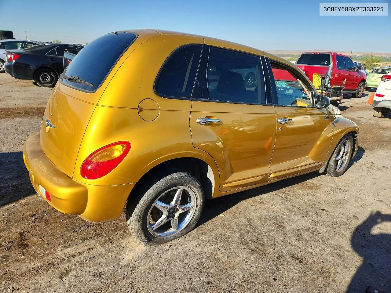 2002 Chrysler Pt Cruiser Limited VIN: 3C8FY68BX2T333225 Lot: 52259616