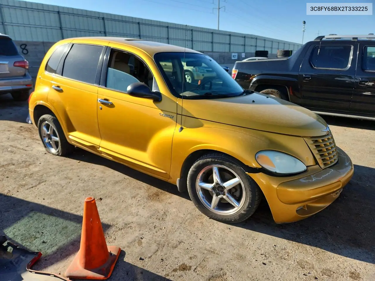 2002 Chrysler Pt Cruiser Limited VIN: 3C8FY68BX2T333225 Lot: 52259616