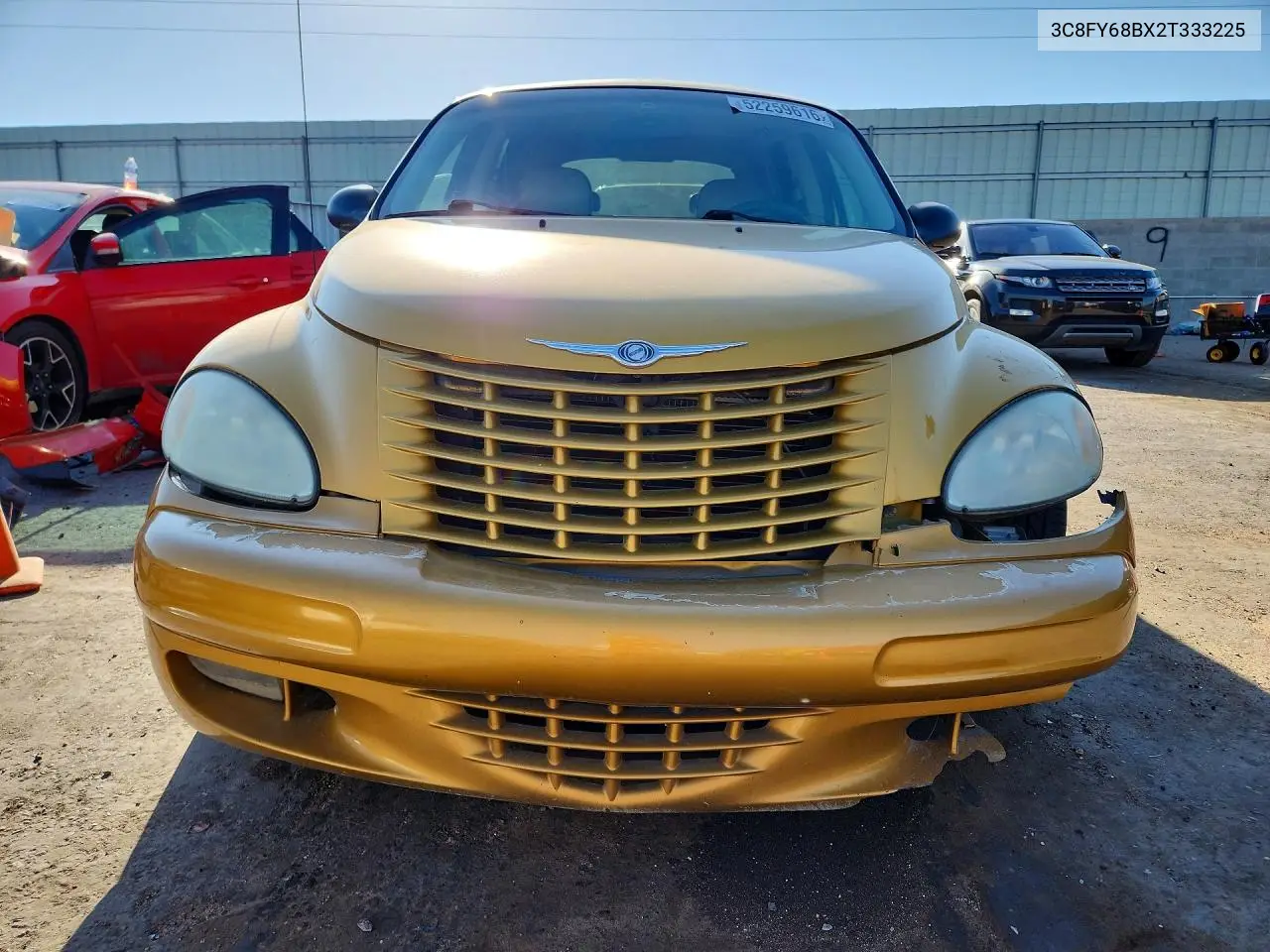 2002 Chrysler Pt Cruiser Limited VIN: 3C8FY68BX2T333225 Lot: 52259616
