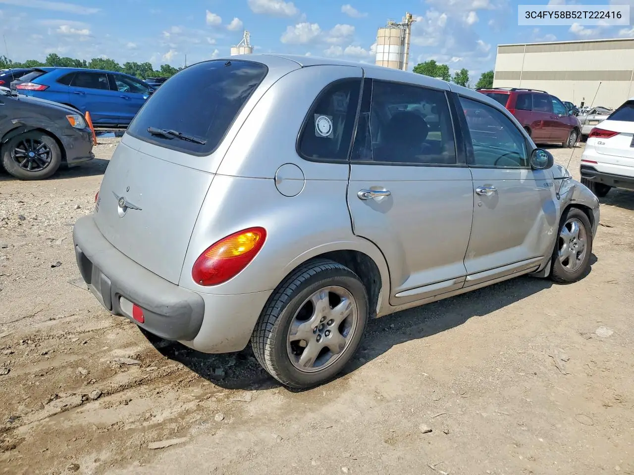 2002 Chrysler Pt Cruiser Touring VIN: 3C4FY58B52T222416 Lot: 55883496