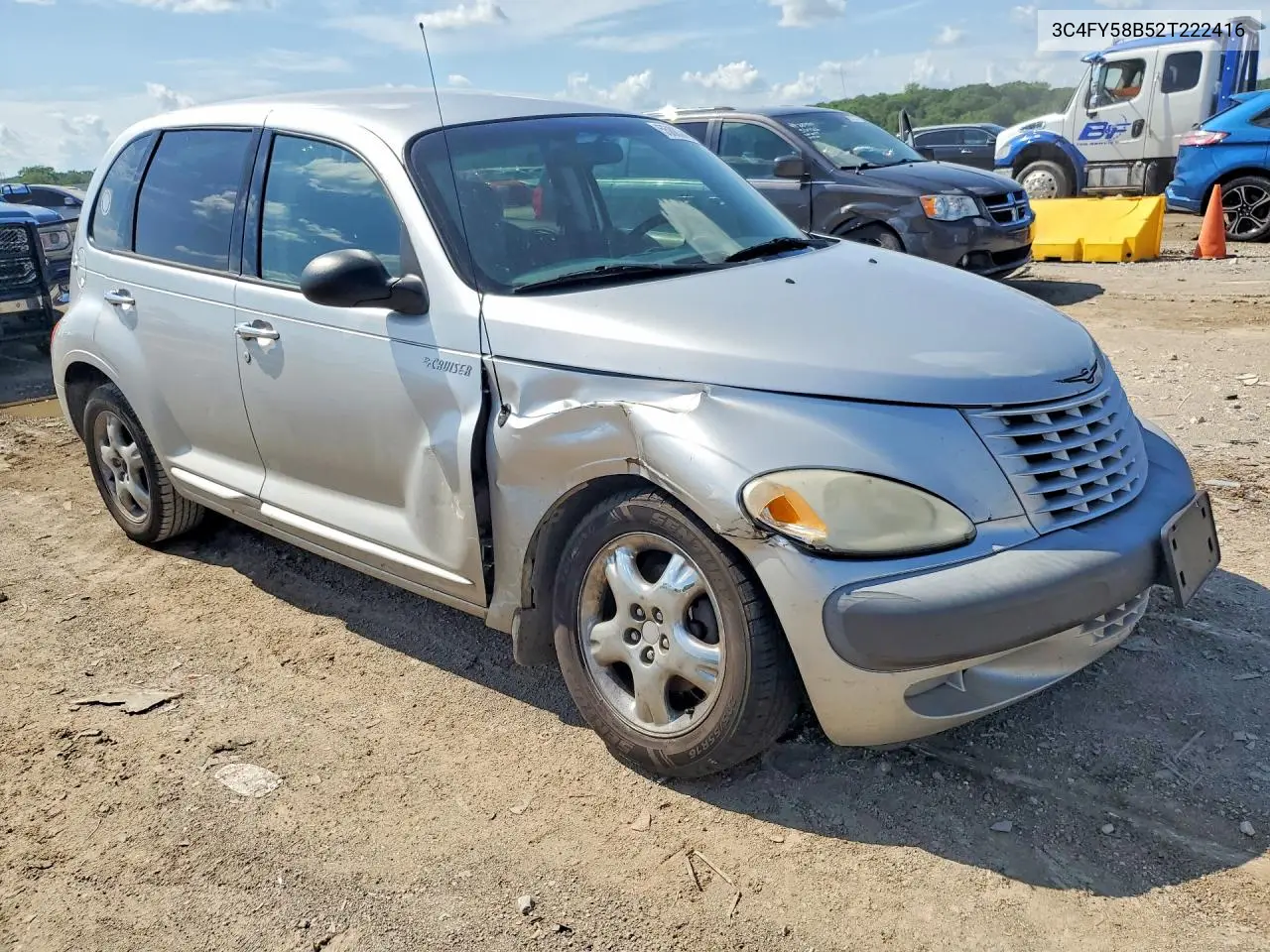 2002 Chrysler Pt Cruiser Touring VIN: 3C4FY58B52T222416 Lot: 55883496