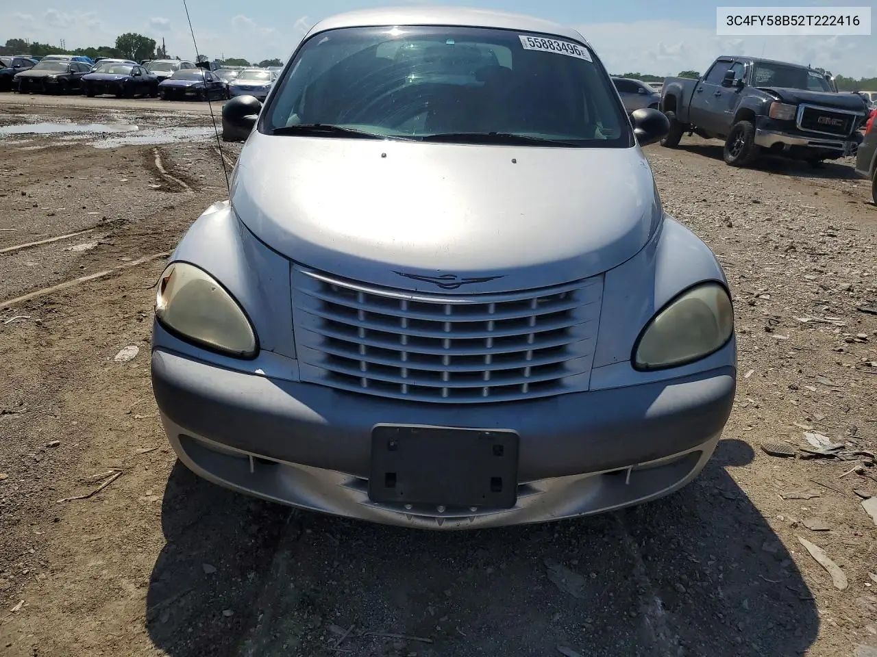 2002 Chrysler Pt Cruiser Touring VIN: 3C4FY58B52T222416 Lot: 55883496