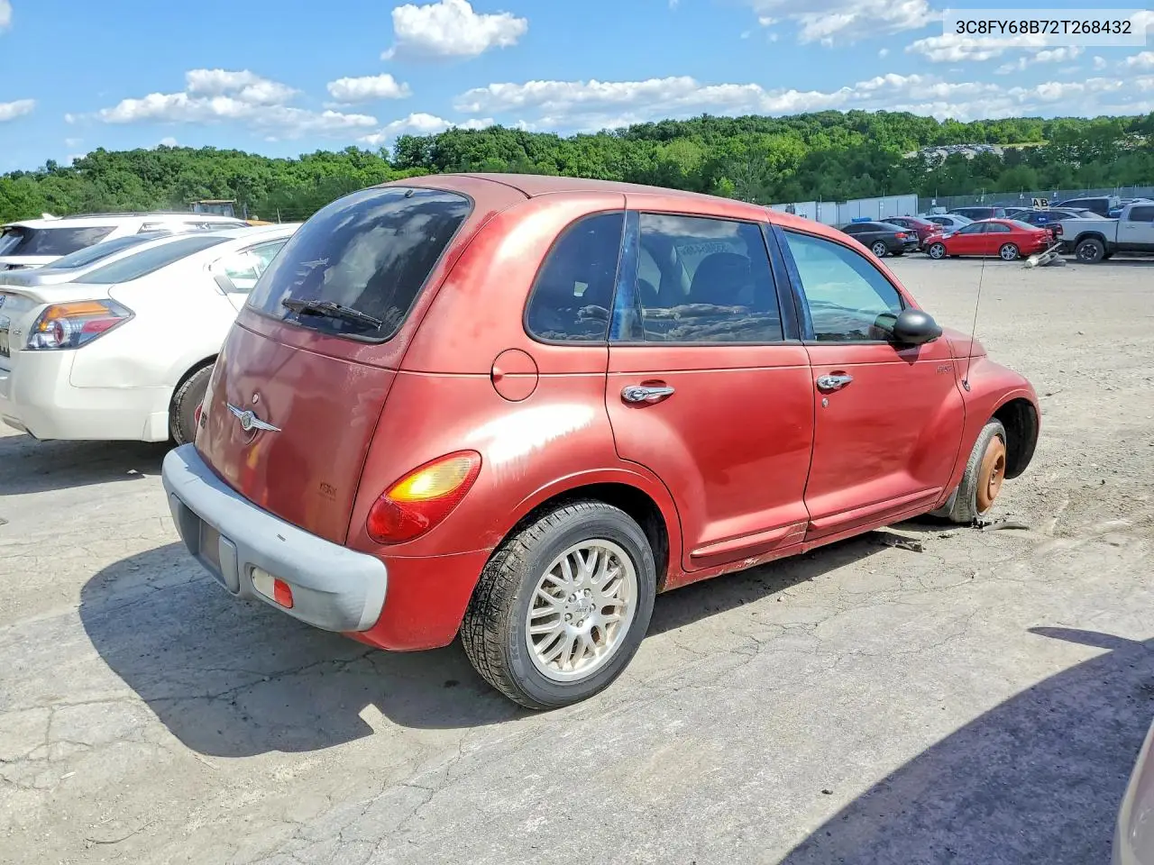 2002 Chrysler Pt Cruiser Limited VIN: 3C8FY68B72T268432 Lot: 55986446