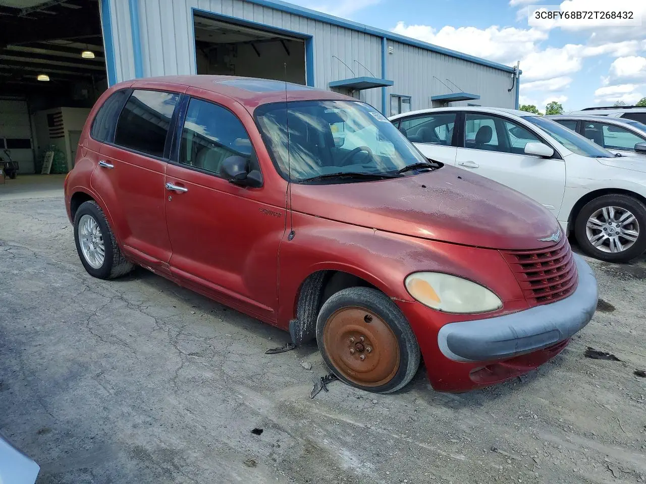 2002 Chrysler Pt Cruiser Limited VIN: 3C8FY68B72T268432 Lot: 55986446