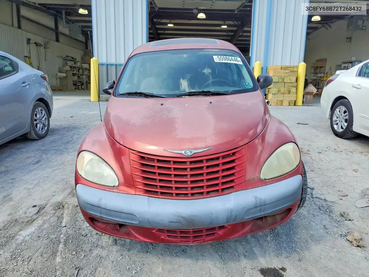 2002 Chrysler Pt Cruiser Limited VIN: 3C8FY68B72T268432 Lot: 55986446