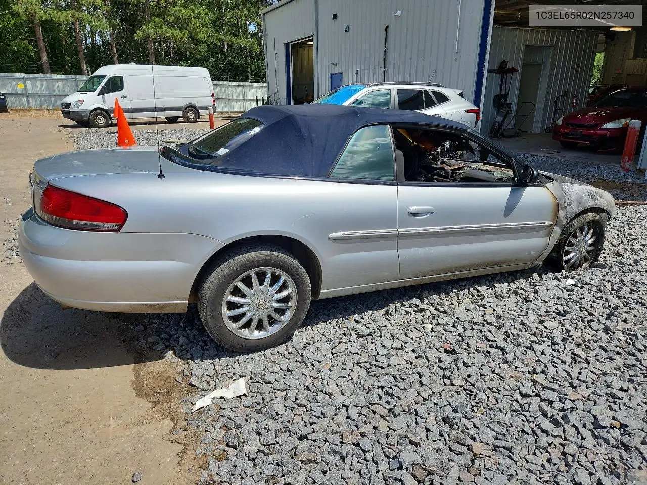 2002 Chrysler Sebring Limited VIN: 1C3EL65R02N257340 Lot: 56969516