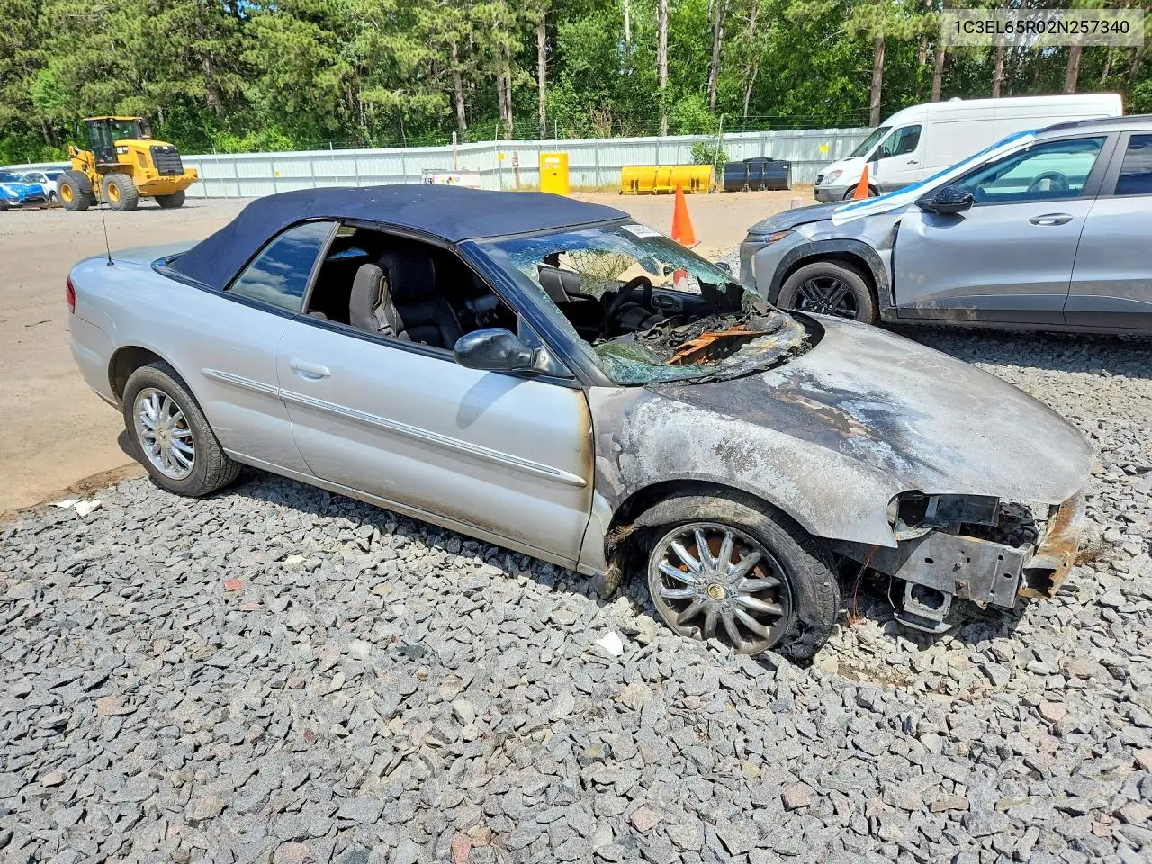 2002 Chrysler Sebring Limited VIN: 1C3EL65R02N257340 Lot: 56969516