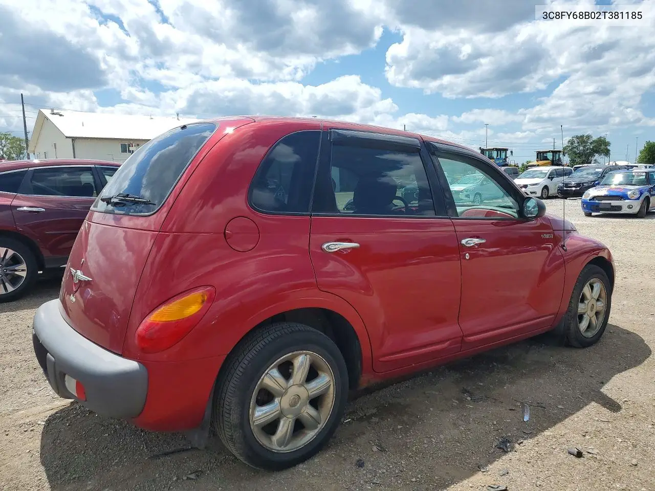 2002 Chrysler Pt Cruiser Limited VIN: 3C8FY68B02T381185 Lot: 57334576