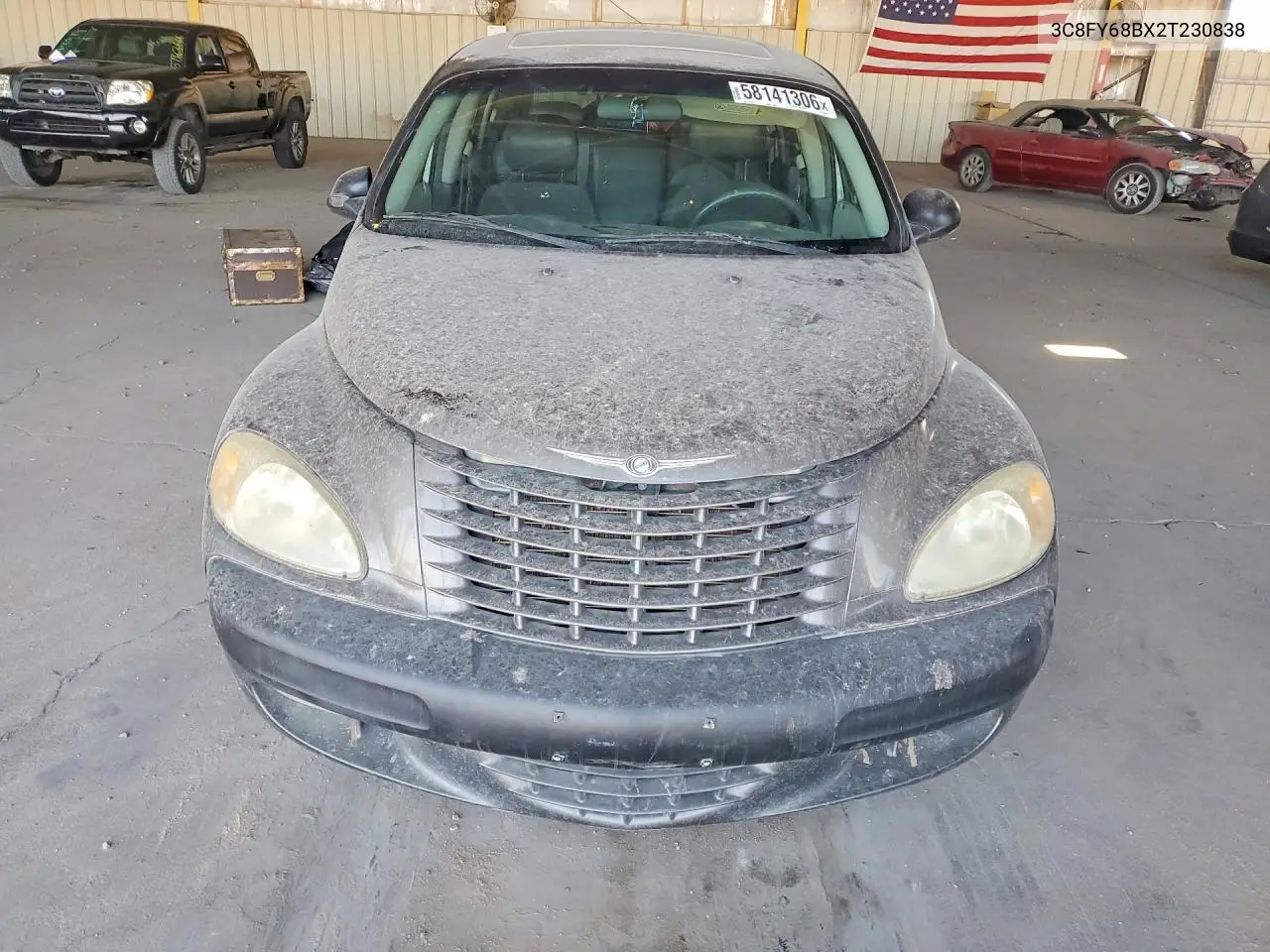 2002 Chrysler Pt Cruiser Limited VIN: 3C8FY68BX2T230838 Lot: 58141306